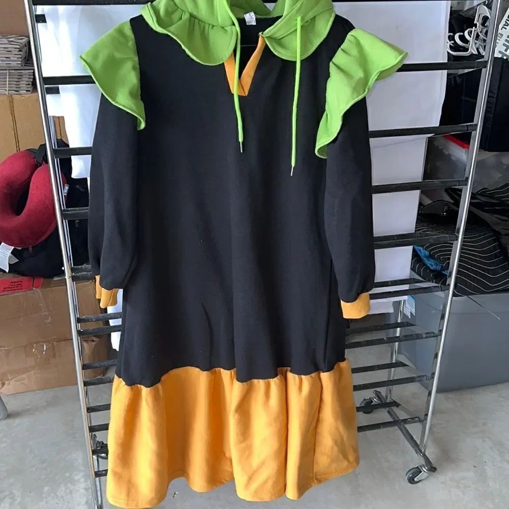 Brand new hooded sweat dress
